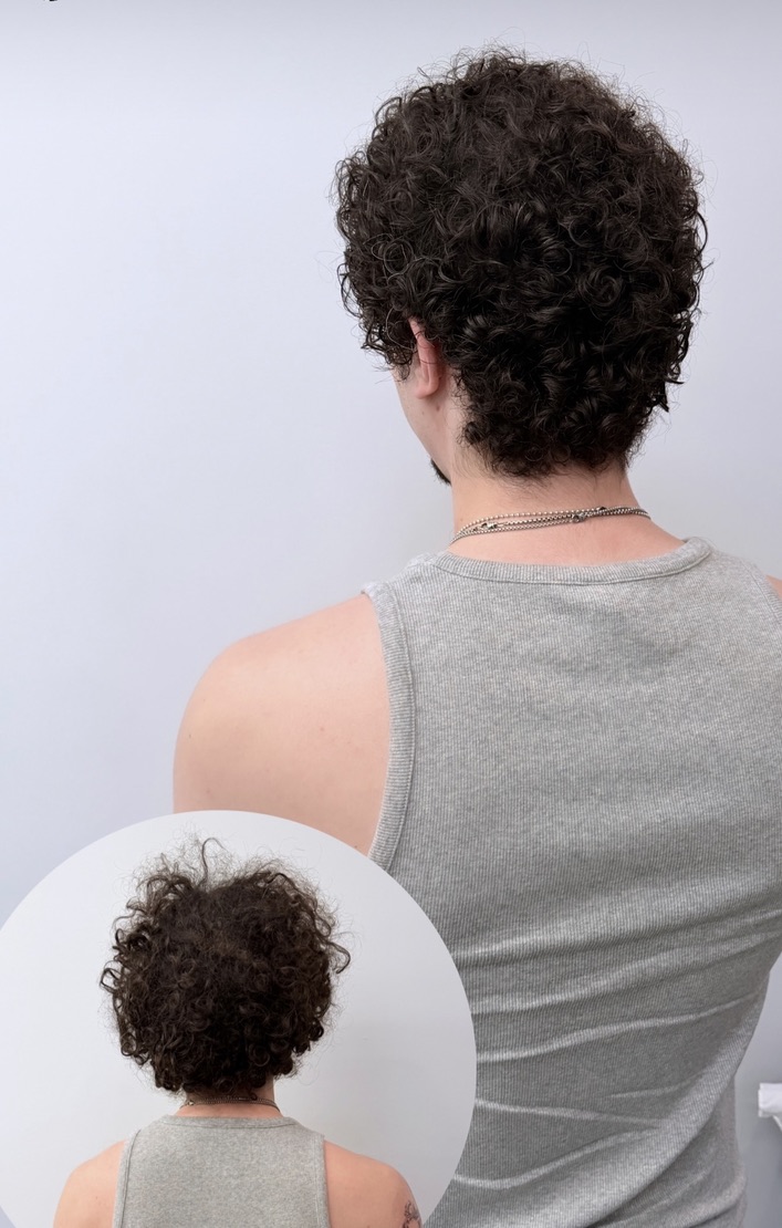 male haircut