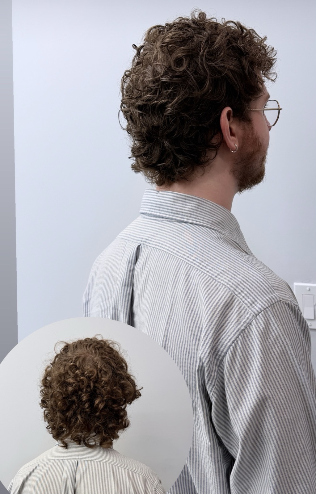 male haircut
