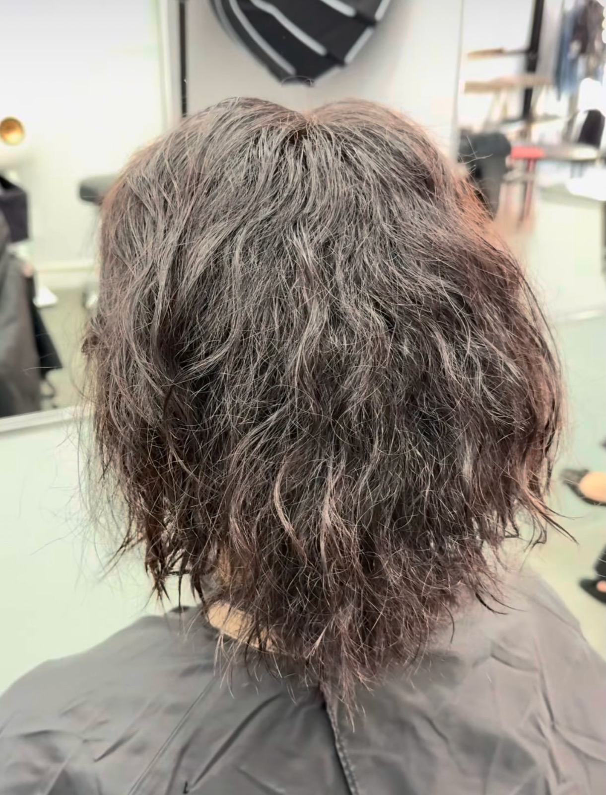 Frizzy hair