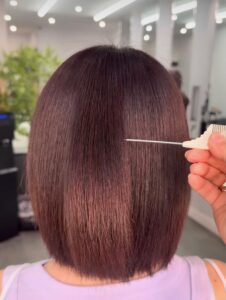 hair after keratin treatment